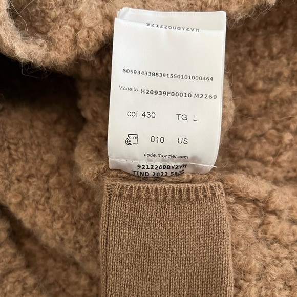 Moncler Colorblock Wool Blend Sweater - Picture 6 of 13